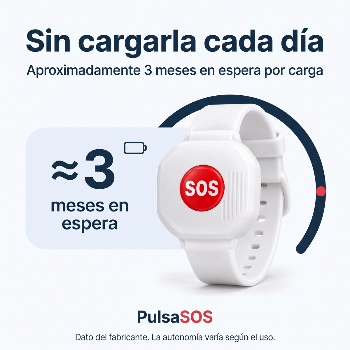 Pulsera de Socorro para Mayores